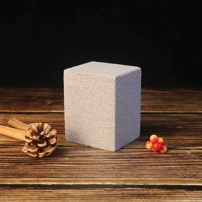 Natürlicher Bimsstein-Reinigungsblock für Grill & Grillplatte – Größe M