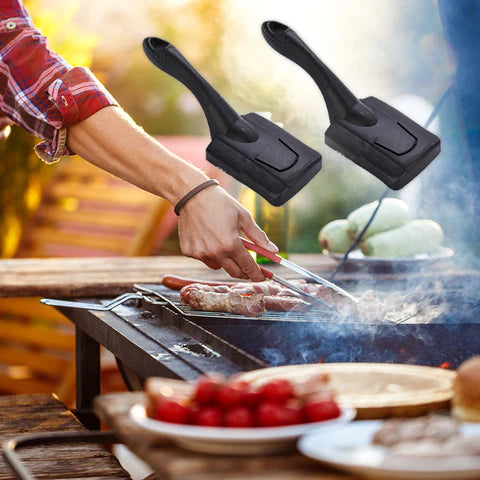 Montieren Sie den Griff des Reinigungssteins